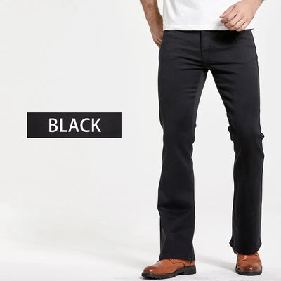 Classic stretch denim pants for men