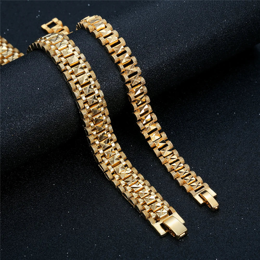 Wholesale men's bracelets Gold/silver jewelry