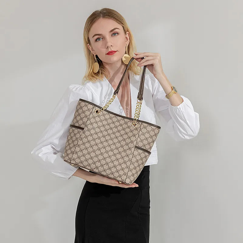 Leather shoulder bags for women