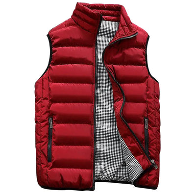 Men Casual Sleeveless Jacket