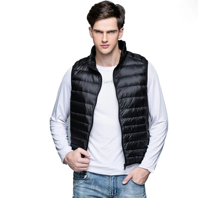 Men's sleeveless down jacket