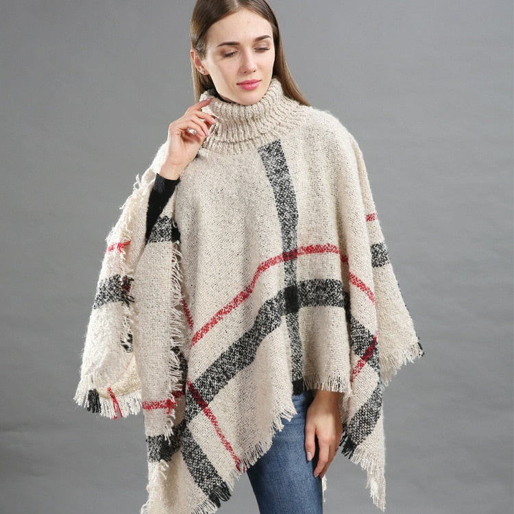 Women's knitted winter sweater