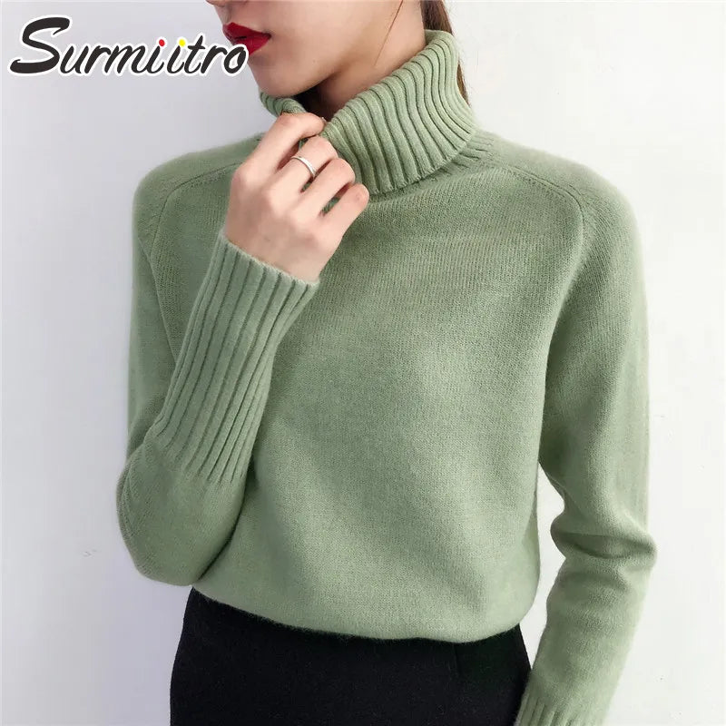 Turtleneck sweater