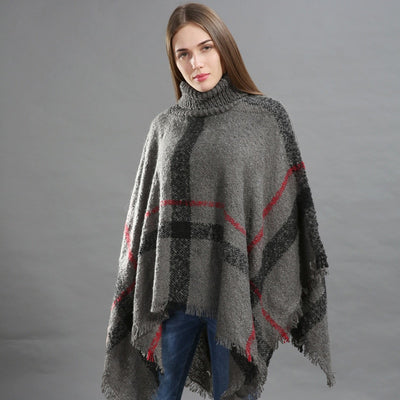 Women's knitted winter sweater