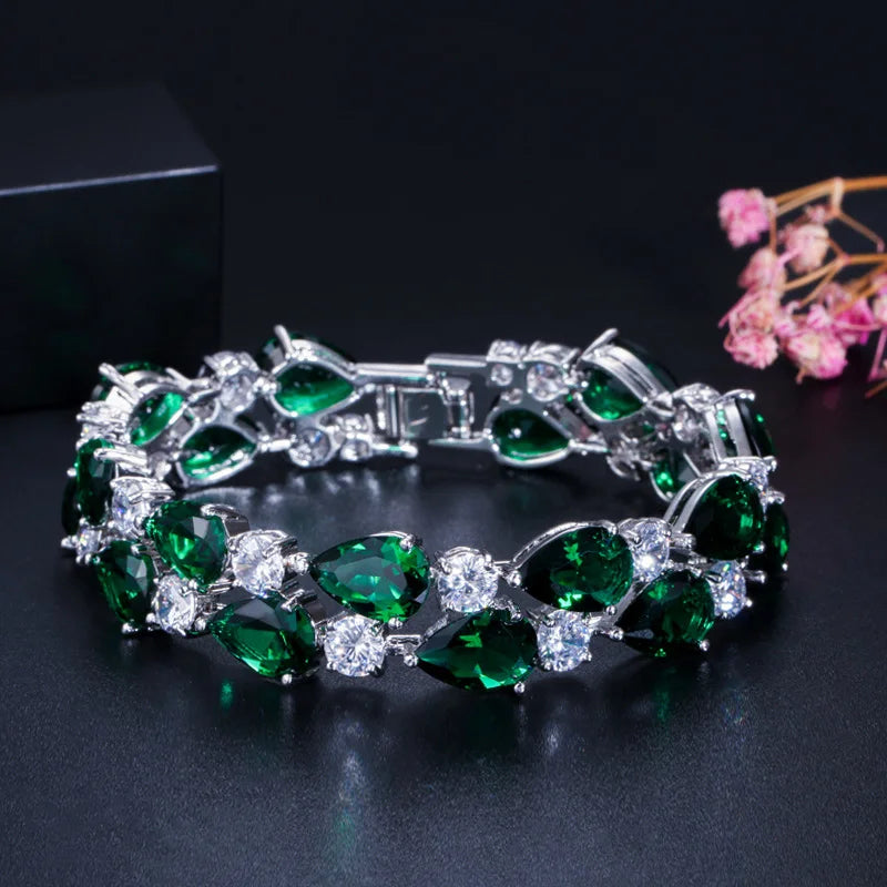 Clear Zircon Bracelets for Women