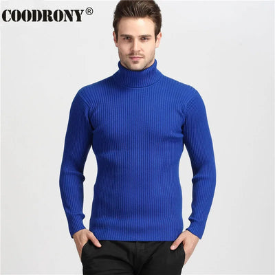 Classic turtleneck sweater for men