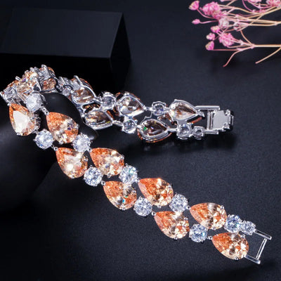 Clear Zircon Bracelets for Women