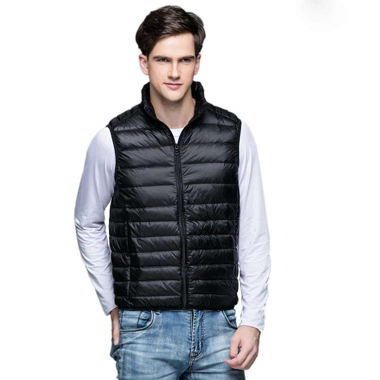 Men's sleeveless down jacket