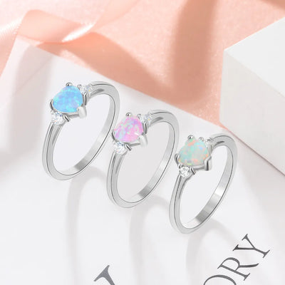 Classic Eternal Heart Rings Fashion Jewelry For Women