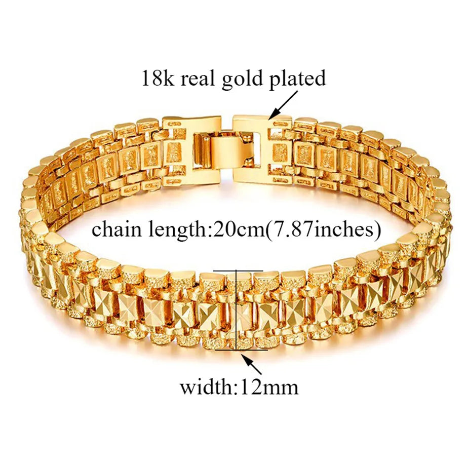 Wholesale men's bracelets Gold/silver jewelry