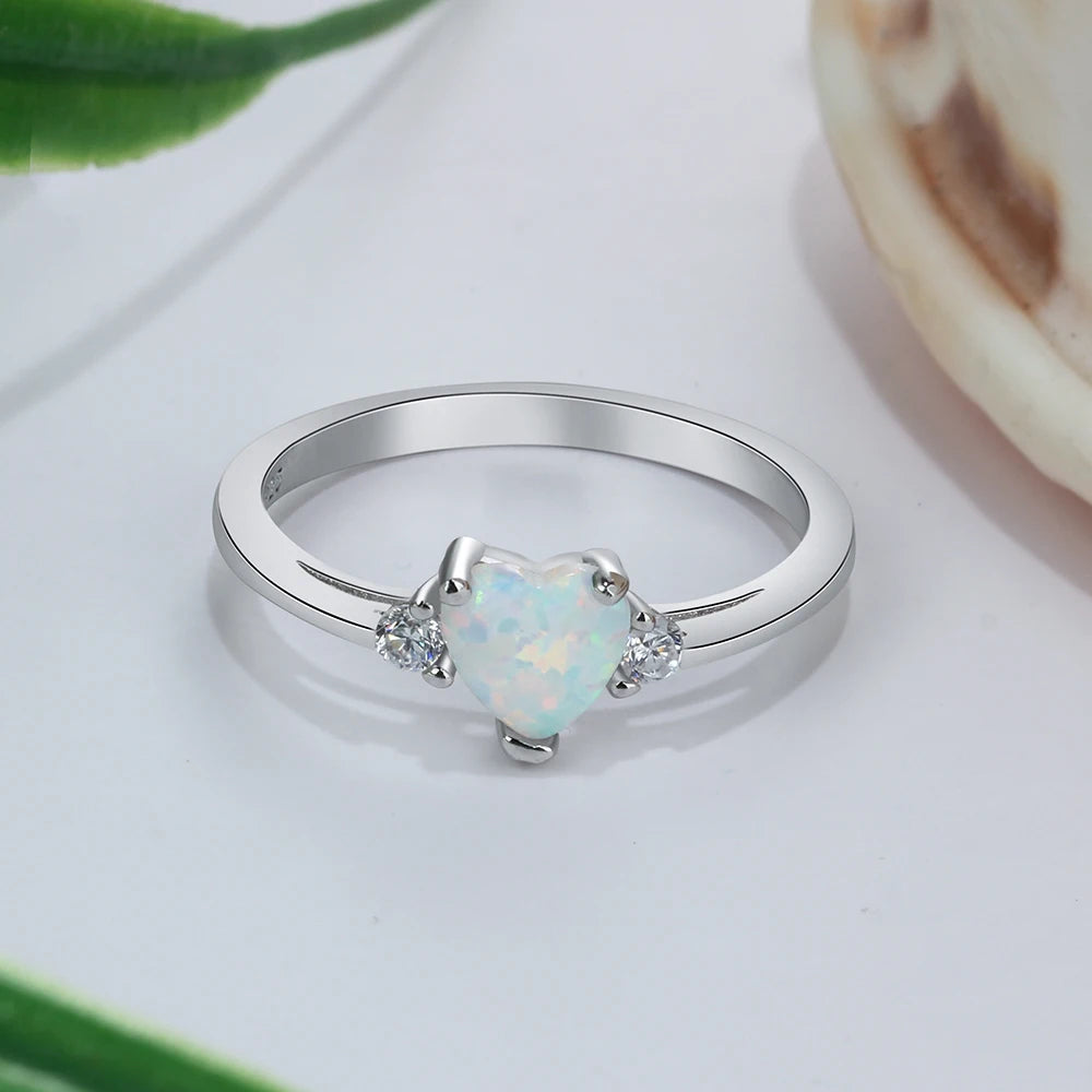 Classic Eternal Heart Rings Fashion Jewelry For Women