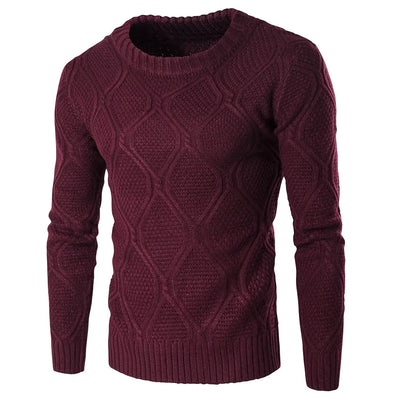 Men's Casual Wool Sweater