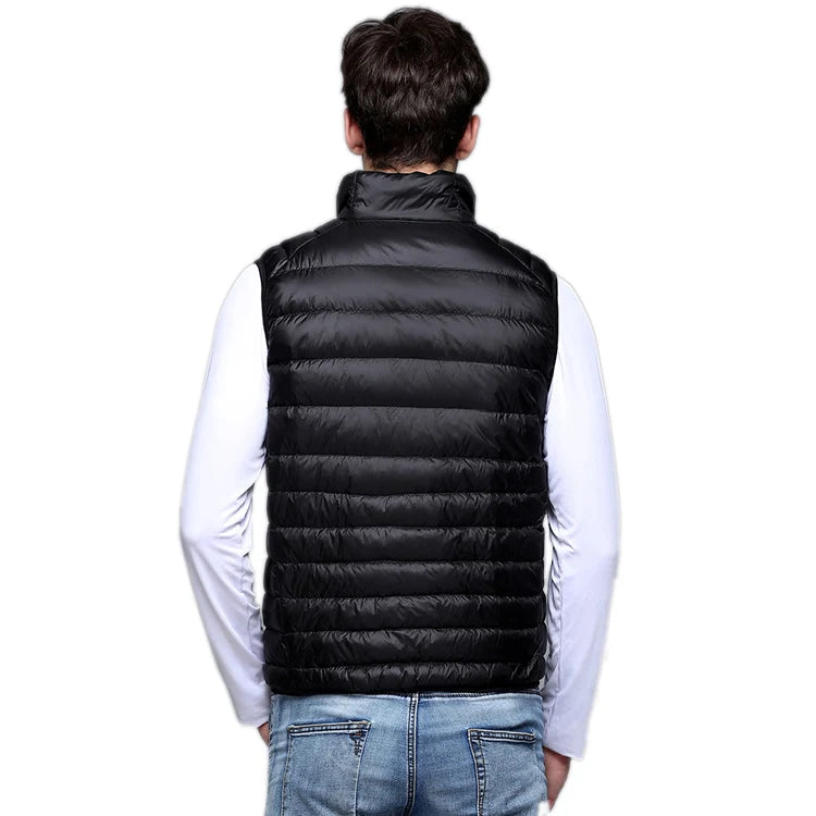 Men's sleeveless down jacket