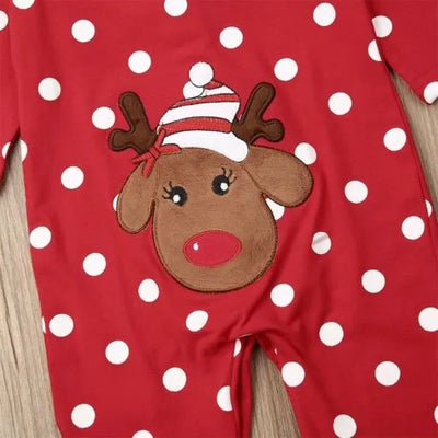 Christmas romper for baby boy and girl