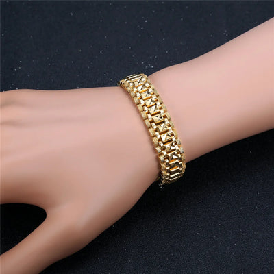 Wholesale men's bracelets Gold/silver jewelry