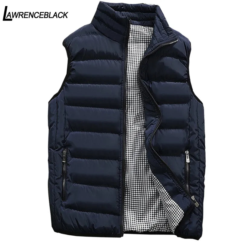 Men Casual Sleeveless Jacket