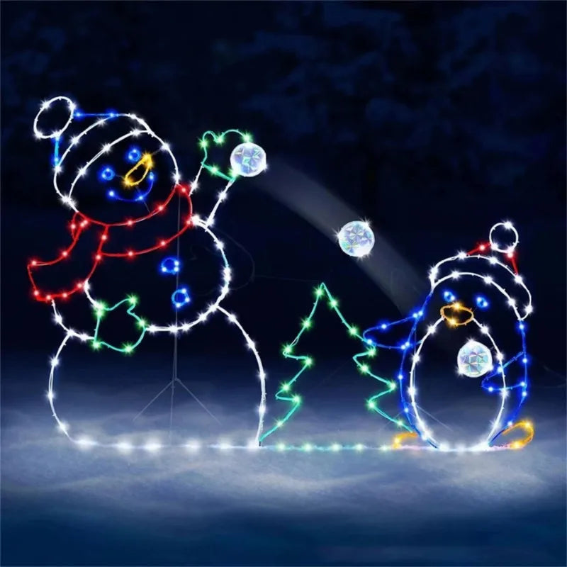 bright snowman