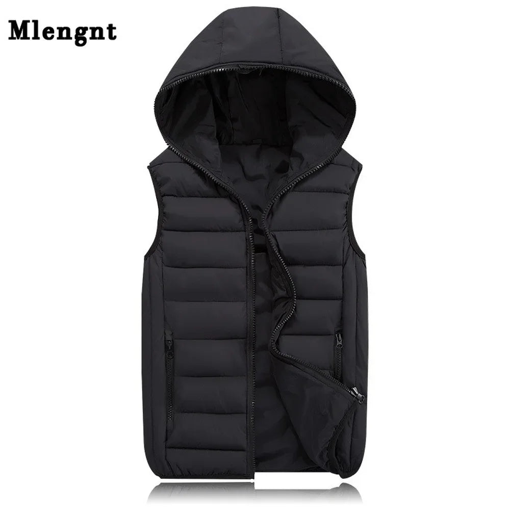 Sleeveless jacket for men