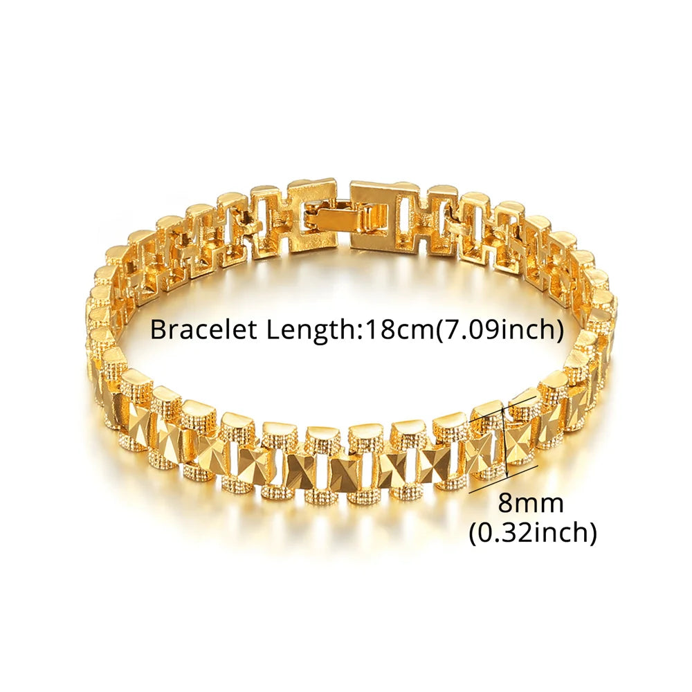 Wholesale men's bracelets Gold/silver jewelry