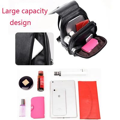 Women Leather Backpacks