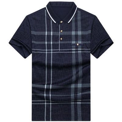 Short-sleeved polo shirt