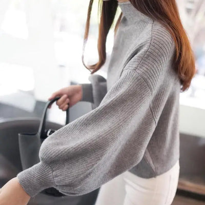 Pull chaud en laine pour femme