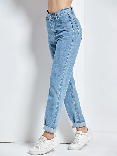 High waist jeans