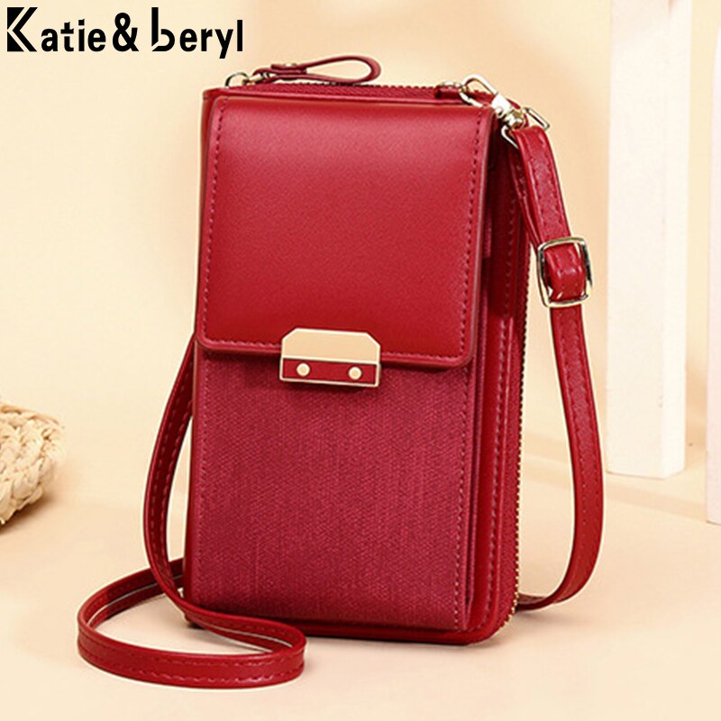 Small leather women's shoulder bag